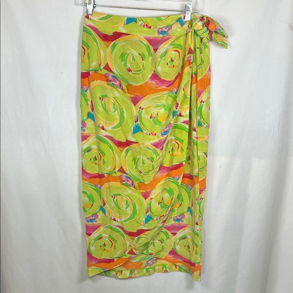 I.B Diffusion 100% Silk Skirt 90’s Size 6